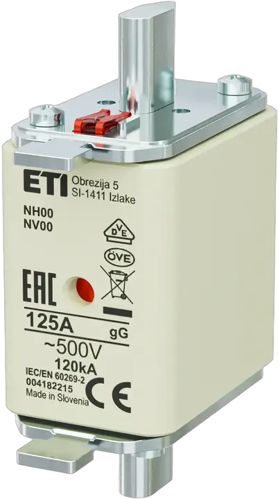 Slika NH00 gG 125A/500V