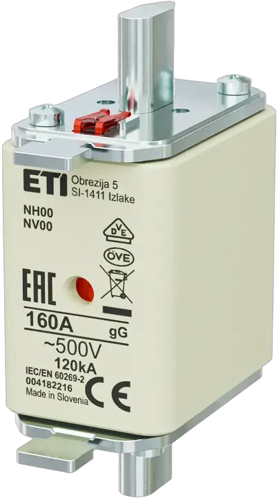 Slika NH00 gG 160A/500V