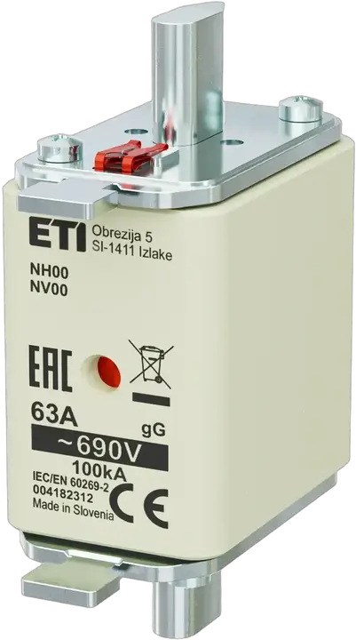 Slika NH00 gG 63A/690V