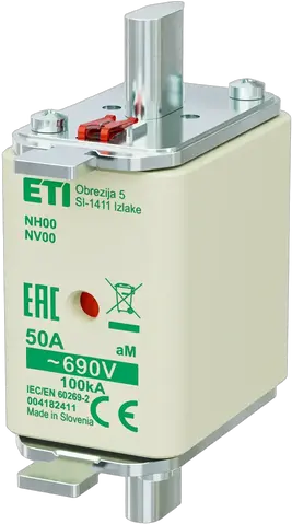 Slika NH00 aM 50A/690V