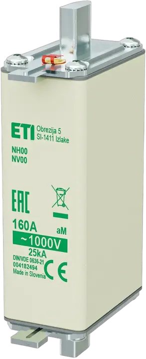 Slika NH00/85 aM 160A/1000V