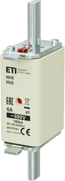 Slika NH0 gG 6A/690V