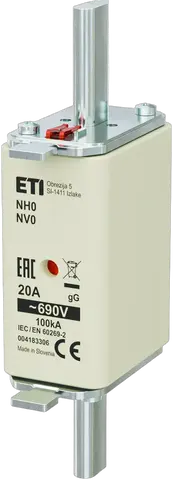 NH0 gG 20A/690V