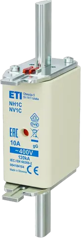 Slika NH1C gG 10A/400V