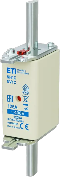 Slika NH1C gG 125A/400V