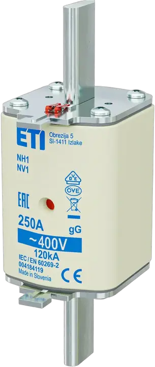 Slika NH1 gG 250A/400V