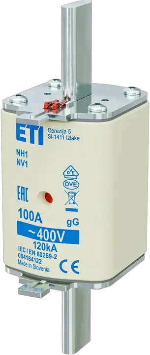 Slika NH1 gG 100A/400V
