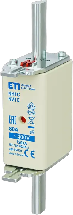 Slika NH1C gG 80A/400V korr.