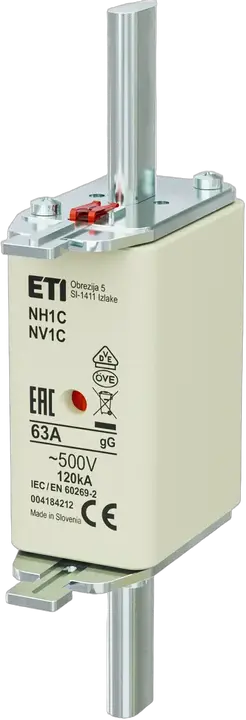 Slika NH1C gG 63A/500V