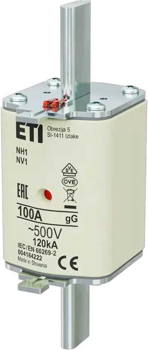Slika NH1 gG 100A/500V