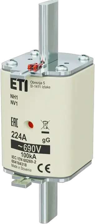 Slika NH1 gG 224A/690V