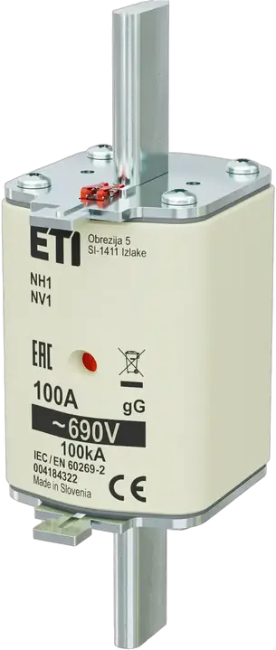 Slika NH1 gG 100A/690V