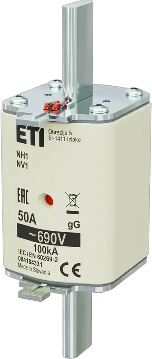 Slika NH1 gG 50A/690V