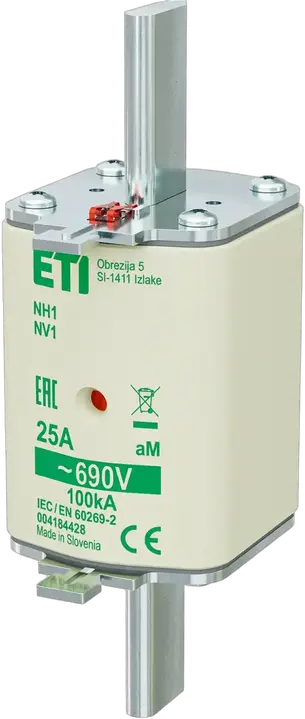 Slika NH1 aM 25A/690V