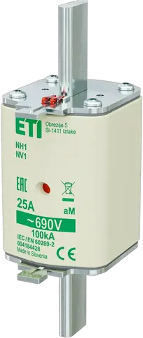 NH1 aM 25A/690V