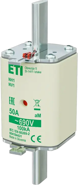 Slika NH1 aM 50A/690V