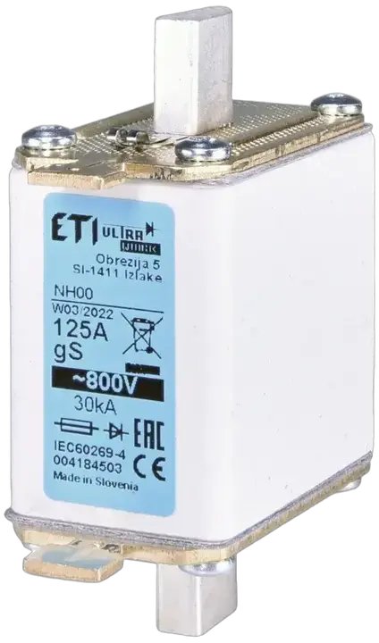 Slika NH00 gS 25A/800V