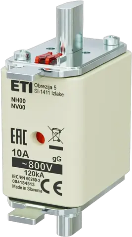 NH00 gG 10A/800V