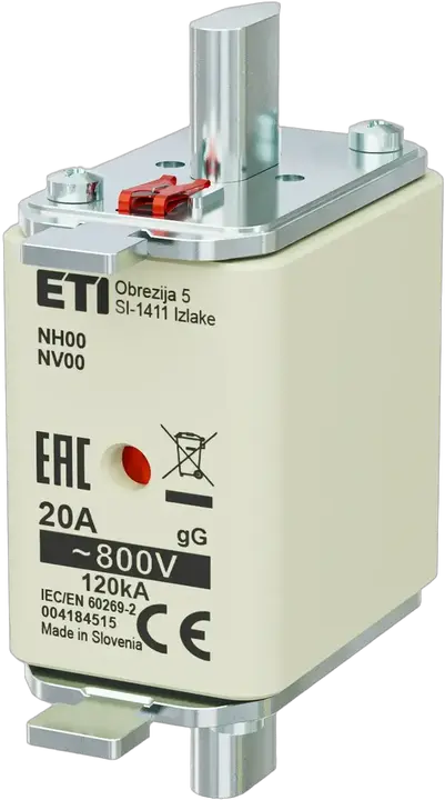 Slika NH00 gG 20A/800V