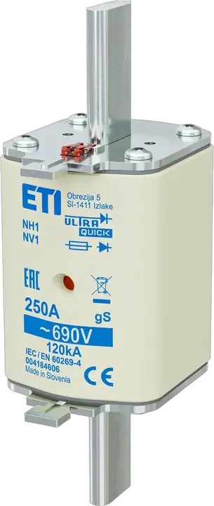Slika NH1 gS 250A/690V