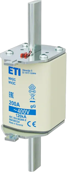 Slika NH2C gG 200A/400V korr.