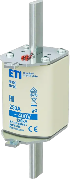 Slika NH2C gG 250A/400V korr.