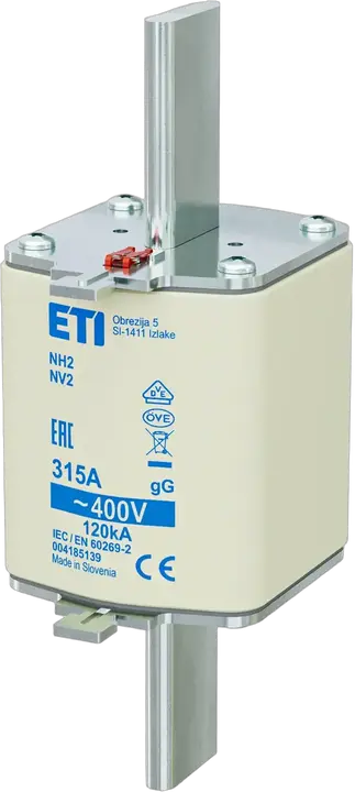 Slika NH2 gG 315A/400V korr.