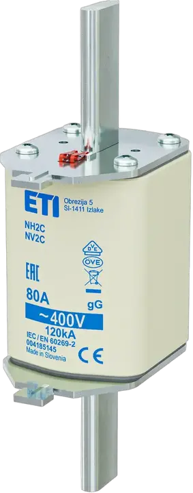 Slika NH2C gG 80A/400V korr.