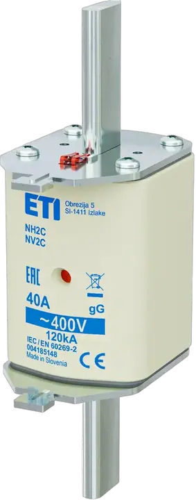 Slika NH2C gG 40A/400V korr.