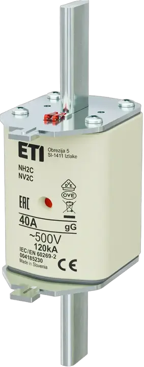 Slika NH2C gG 40A/500V
