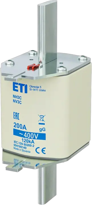 Slika NH3C gG 200A/400V korr.