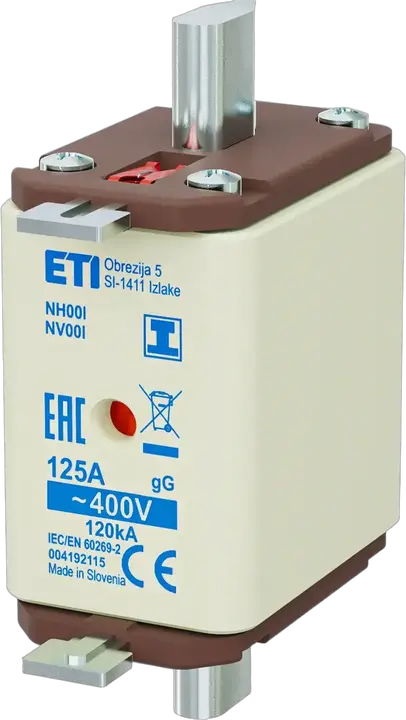Slika NH00/I gG 125A/400V