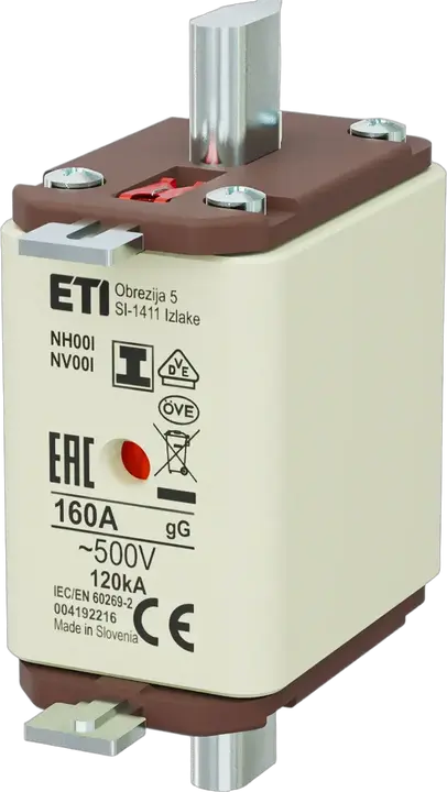 Slika NH00/I gG 160A/500V