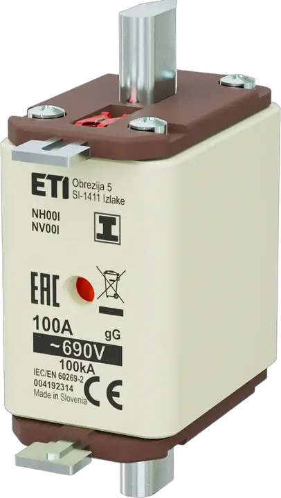 Slika NH00/I gG 100A/690V