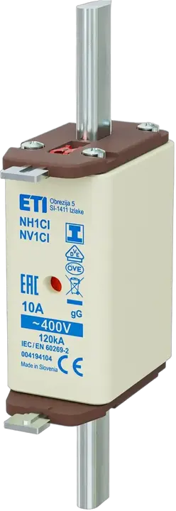 Slika NH1C/I gG 10A/400V