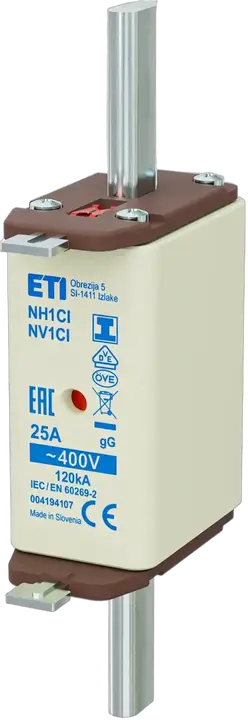 Slika NH1C/I gG 25A/400V