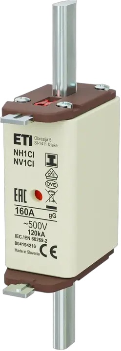 Slika NH1C/I gG 160A/500V