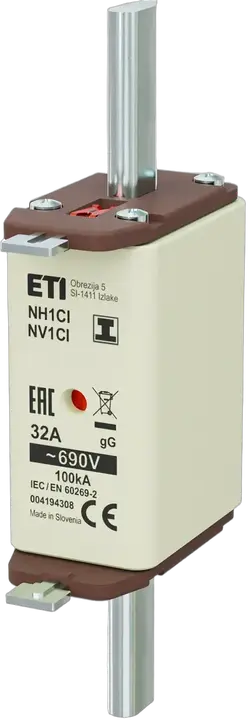 Slika NH1C/I gG 32A/690V