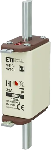 NH1C/I gG 32A/690V