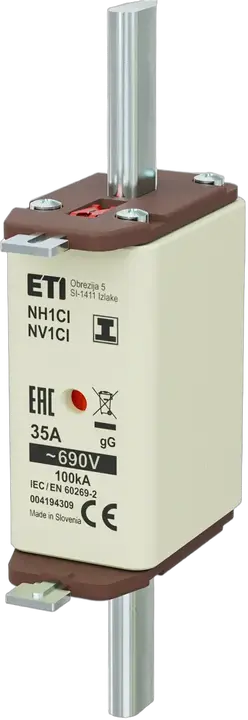Slika NH1C/I gG 35A/690V