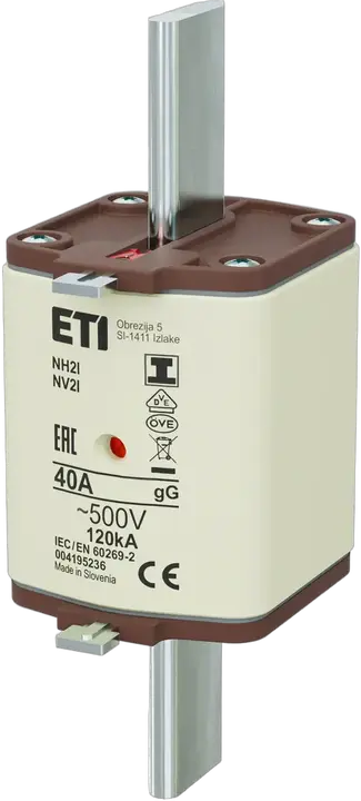 Slika NH2/I gG 40A/500V