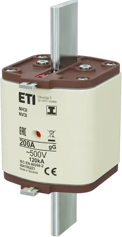 NH3/I gG 200A/500V