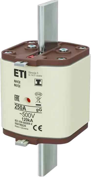 Slika NH3/I gG 250A/500V