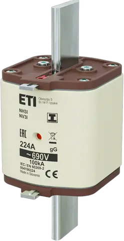 NH3/I gG 224A/690V