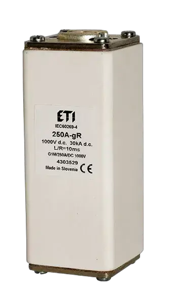 Slika NHG1 gR 160A/1000V DC