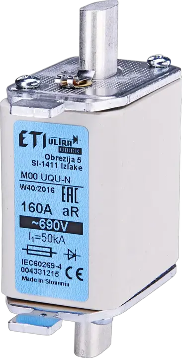 Slika NH00 UQ gR 125A/690V