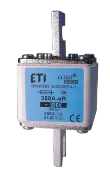 Slika NHS1/80 UQ01 aR 100A/690V