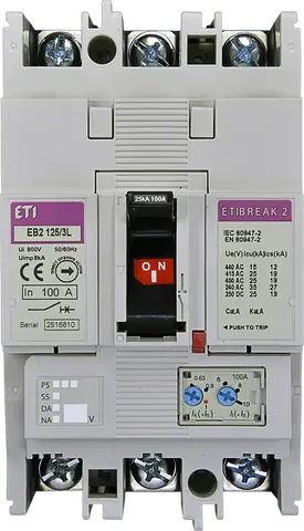 EB2 125/3L 100A 3p