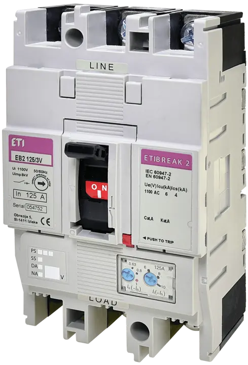 Slika EB2 125/3V 125A 3p 1100V