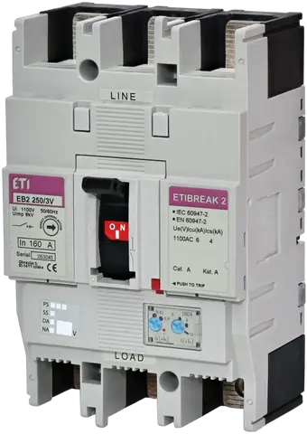 EB2 250/3V 160A 3p 1100V